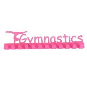 Gymnastics wall medal holder